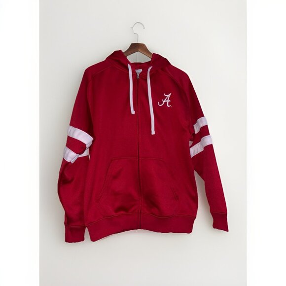 Alabama Crimson Tide Pro Edge Zip Up Hoodie Size L Unisex Collegiate Sports - Picture 3 of 6